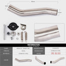 51mm Exhaust Muffler Middle Link Pipe For Kawasaki Z750 10-14 Z800 13-16