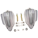 2 Pieces Modified Hand Guard Windshield Windscreen for Motorcycle