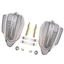 2 Pieces Modified Hand Guard Windshield Windscreen for Motorcycle