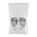 2 Pieces Modified Hand Guard Windshield Windscreen for Motorcycle