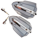 2 Pieces Modified Hand Guard Windshield Windscreen for Motorcycle