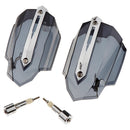2 Pieces Modified Hand Guard Windshield Windscreen for Motorcycle