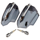 2 Pieces Modified Hand Guard Windshield Windscreen for Motorcycle