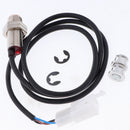 ABS Plastic Motorbike 12V Speedometer Tachometer Digital Odometer LCD Gauge