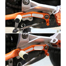 2pcs Motorcycle Gear Shifter Shift Levers Pedal for KTM Duke 200 390 CF400