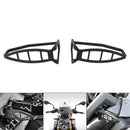 Turn Signal Light Cover Protector Shields for BMW R1200GS ADV 07-16, S1000RR , F700GS 2012-2015, Indicator Light Grill Protector Guard Cover (Black)