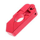 CNC Alloy Anti-Theft Brake Lever Lock - Motorcycle Handlebar Lock for Quad Dirt Bike Scooter Moped ATV (Red)