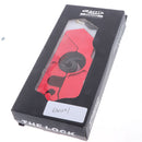 CNC Alloy Anti-Theft Brake Lever Lock - Motorcycle Handlebar Lock for Quad Dirt Bike Scooter Moped ATV (Red)