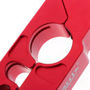 CNC Alloy Anti-Theft Brake Lever Lock - Motorcycle Handlebar Lock for Quad Dirt Bike Scooter Moped ATV (Red)