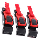 Set Of 3 Quick Release Buckle, Heavy Duty Motorcycle Safe Bike Helmets Speed Clip Chin Strap Disconnect Buckle