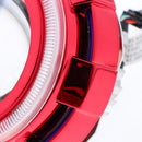 12V 25W Headlight Headlamp White Led Halo Angel Eyes Light Bulbs for Yamaha BWS Electric Scooter