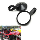 1 Pair 1.75 inch Round Side Rear View Mirrors for Polaris RZR Ranger 900 XP4 1000 S900 1000 Car Safety Back Seat Rearview Mirror