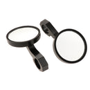1 Pair 1.75 inch Round Side Rear View Mirrors for Polaris RZR Ranger 900 XP4 1000 S900 1000 Car Safety Back Seat Rearview Mirror