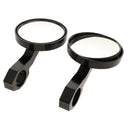 1 Pair 1.75 inch Round Side Rear View Mirrors for Polaris RZR Ranger 900 XP4 1000 S900 1000 Car Safety Back Seat Rearview Mirror