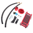 Engine Oil Cooler Kit Motorcycle Oil Cooler Cooling Radiator for Suzuki GN