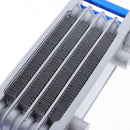 Sliver Engine Oil Cooler Kit Cooler Cooling Radiator for 125 140cc Motorcycle Pit Bike