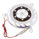 Motorcycle Scooter Light Flashing LED Plastic Fan Cover For GY6