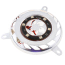 Motorcycle Scooter Light Flashing LED Plastic Fan Cover For GY6