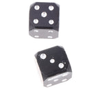 2 pcs Black Dice Tire air Valve Stem Caps Car Truck Bike ATV Wheel Rims