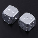 2 pcs Blue Dice Tire air Valve Stem Caps Car Truck Bike ATV Wheel Rims