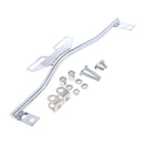 Chrome Motorcycle Light Bar Mount Bracket Clamp For Spot Fog Turn Signal