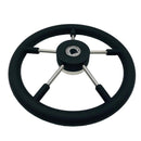 Navigator Steering Wheel, for Boat Steel Wheels Marine Boat Yacht Steering Wheel Center Cap