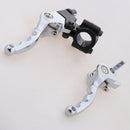 Adjustament Clutch Brake Cable Clutch Levers for Bosuer 110cc 140cc 125cc Dirt Bikes ATV, Left/Right Side