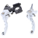 Adjustament Clutch Brake Cable Clutch Levers for Bosuer 110cc 140cc 125cc Dirt Bikes ATV, Left/Right Side