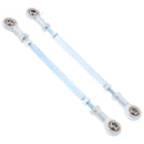 2PCS Adjustable ATV Steering Shaft Tie Rods Rack Kit with Left & Right Hand Tie Rod Ball Joint