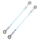 2PCS Adjustable ATV Steering Shaft Tie Rods Rack Kit with Left & Right Hand Tie Rod Ball Joint