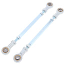 2PCS Adjustable ATV Steering Shaft Tie Rods Rack Kit with Left & Right Hand Tie Rod Ball Joint
