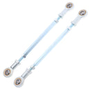 2PCS Adjustable ATV Steering Shaft Tie Rods Rack Kit with Left & Right Hand Tie Rod Ball Joint