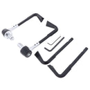 Motorcycle Adjustable Angle Length Black CNC 7/8inch (22mm) Protector Proguard Pro Brake Clutch Levers Protect Guard