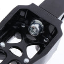 2x Replacement Passenger Rear Foot Rest Pegs Bracket Rearsets Foot Rear Pegs Cylindrical Point Pedal for Dirt Bike