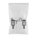 2x Replacement Passenger Rear Foot Rest Pegs Bracket Rearsets Foot Rear Pegs Cylindrical Point Pedal for Dirt Bike