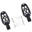 2x Replacement Passenger Rear Foot Rest Pegs Bracket Rearsets Foot Rear Pegs Cylindrical Point Pedal for Dirt Bike