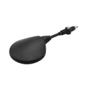 2Pcs Universal Foldable Round Motorcycle Handlebar Side Rearview Mirror