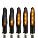 1 Pair Motorcycle LED Turn Signal Indicator Blinker Light Lamp 12V Amber