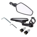 2pcs Aluminum Motocycle Side Rearview Handlebar End Motorcycle Side Mirror 360