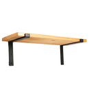 2Pcs Heavy Duty Industrial Metal Shelf Bracket Wall Mounted Holder