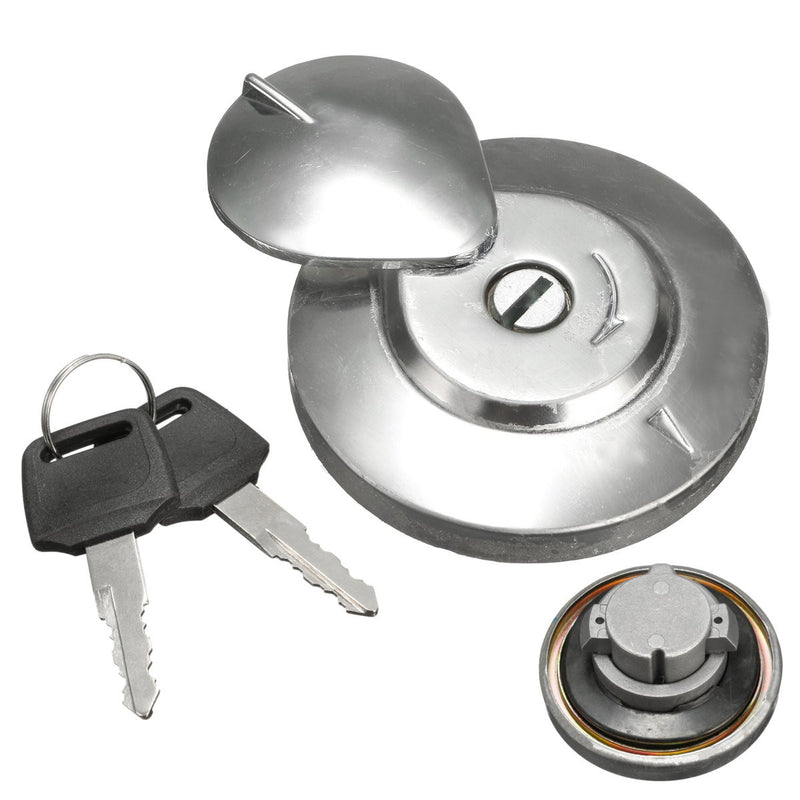 Gas Fuel Tank Cap Cover Lock For YAMAHA V-STAR VIRAGO XV650 XV1100