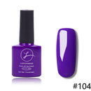 Fashion Purple Nail Gel Polish Long-Lasting Nail Gel Varnish Base Top UV Gel Colorful DIY Nail Art