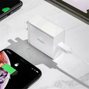 ROCK 18W Type C PD3.0 Fast Charging US Plug USB Charger Adapter For iPhone 8 Plus XS 11 Pro Huawei P30 Pro Mate 30 Xaiomi Mi9 9Pro S10+ Note10