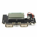 2Pcs Dual USB 5V 1A 2.1A Mobile Power Bank 18650 Battery Charger PCB Module Board