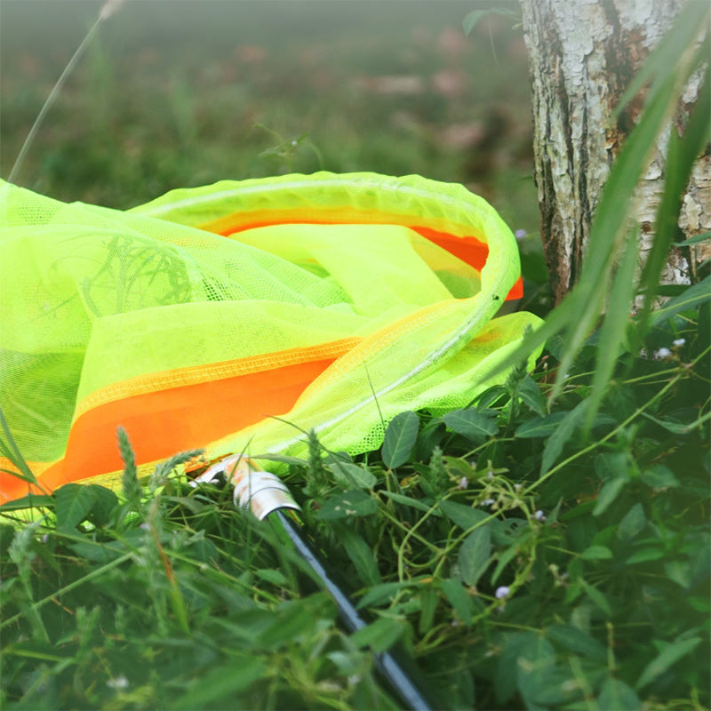 YEUX 1.5M Telescopic Carbon Rod Fishing Net Set Folding Fishing Net Outdoor Fishing Tools Set from xiaomi youpin