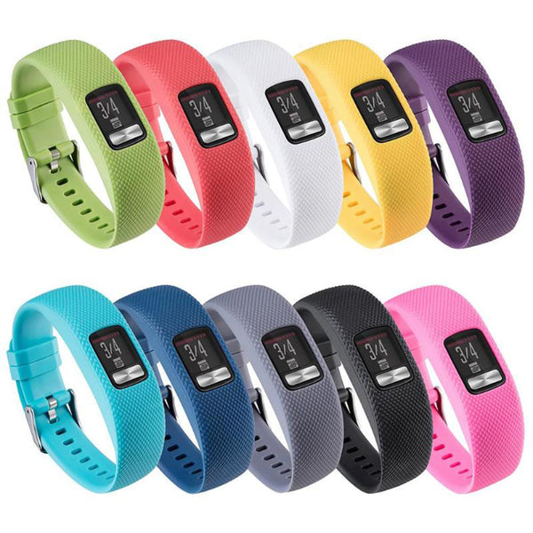 Large Colorful Strap Replacement Watch Band for Garmin Vivofit 4