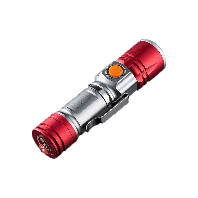 XANES L13 T6 800Lumens 3Modes USB Rechargeable Zoomable EDC LED Flashlight