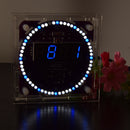 Geekcreit Fourth Generation DIY EC1838A DS3231 Light Control Rotation LED Electronic Clock Kit
