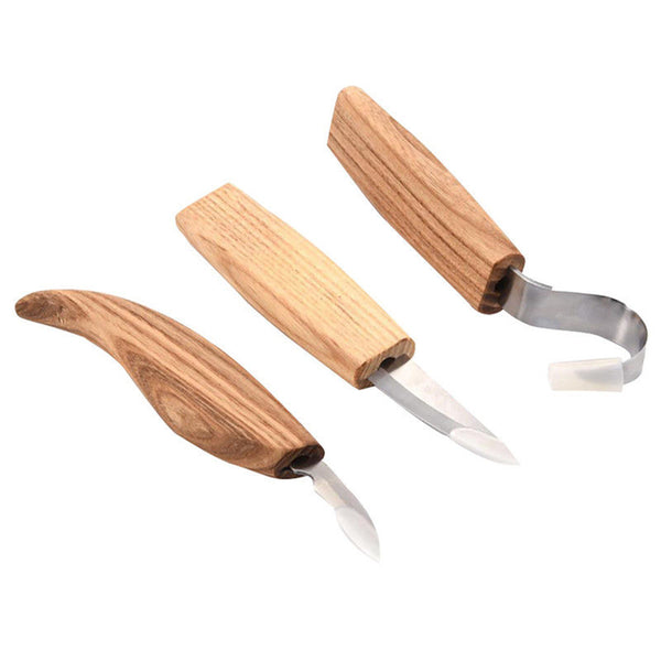 5pcs Wood Carving DIY Hand Chisel Tool Set Woodworking Cutter Chip