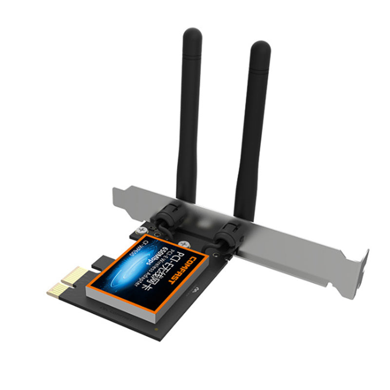 COMFAST  CF-WP650 650Mbps 2.4GHz 5.8GHz PCIE WiFi Wireless Networking Adapter LAN Card